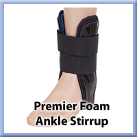 Premier Foam Ankle Stirrup